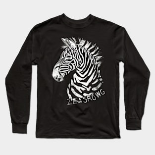 Zebra Documentary Features Long Sleeve T-Shirt